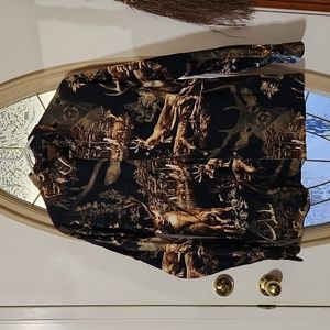 Morgan Creek Outfitters Long Sleeve Buck Deer Shirt LAST CHANCE